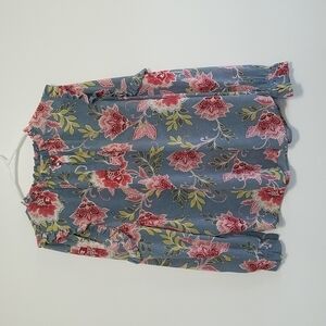 LOFT Floral blouse​​​​​